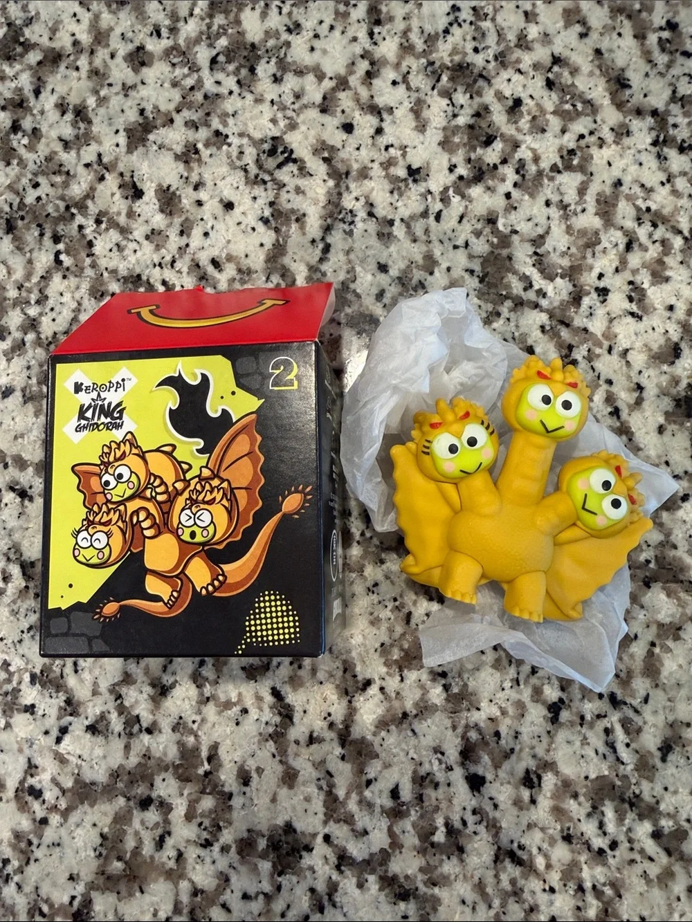 Hello Kitty & Friends Keroppi x King Ghidorah